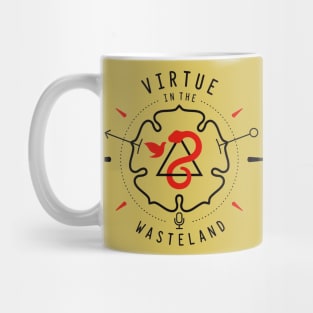 Virtue in the Wasteland Podcast Logo Mug